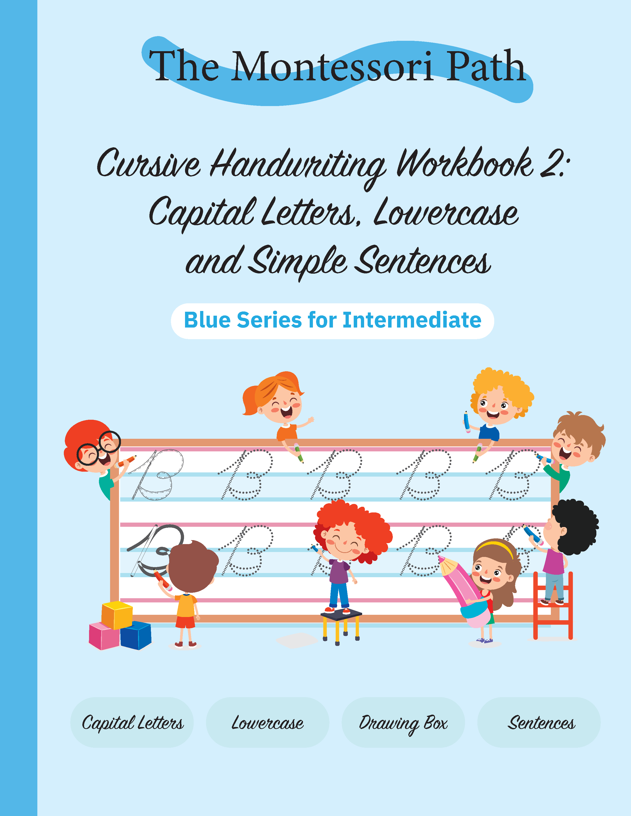 Montessori Path Cursive Handwriting Workbook 2
