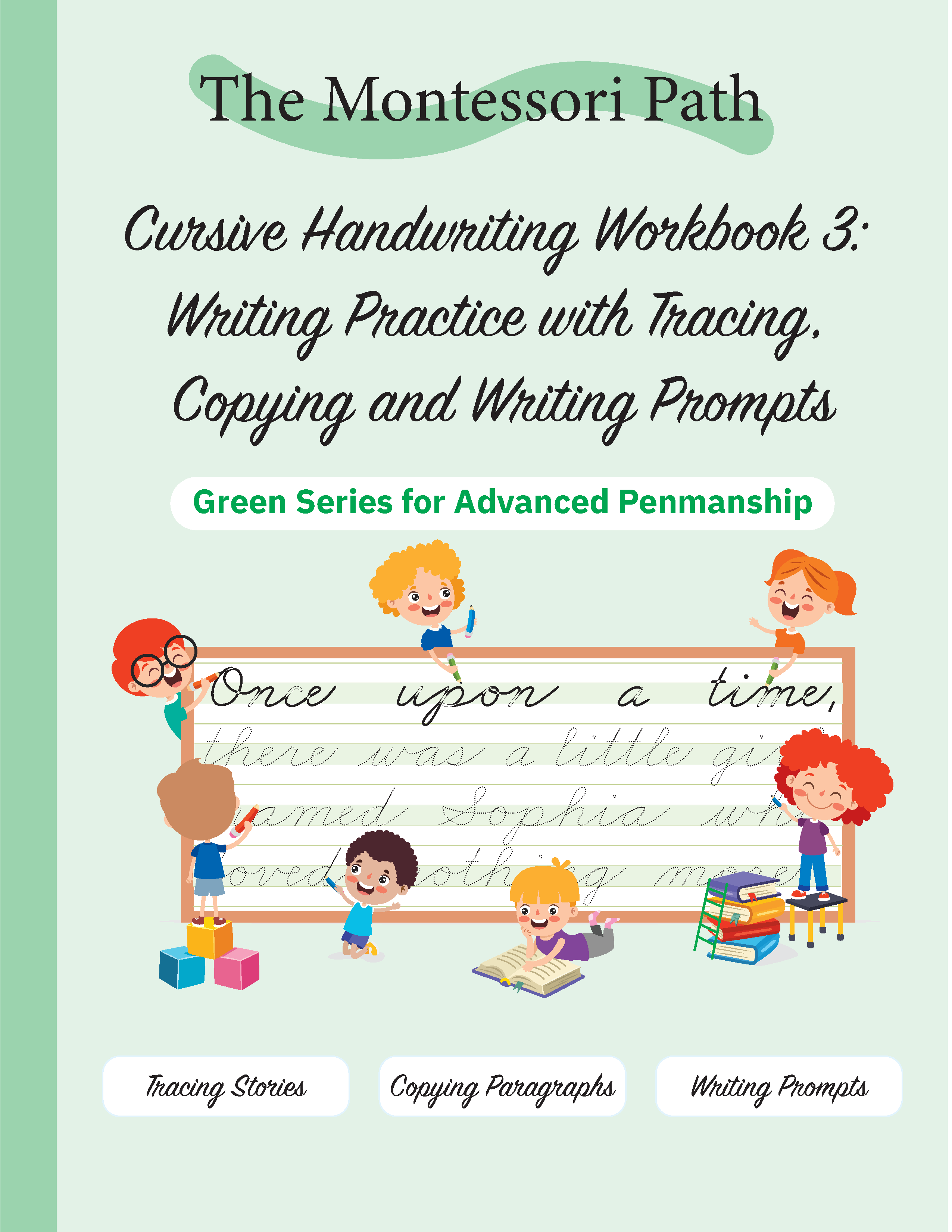 Montessori Path Cursive Handwriting Workbook 3